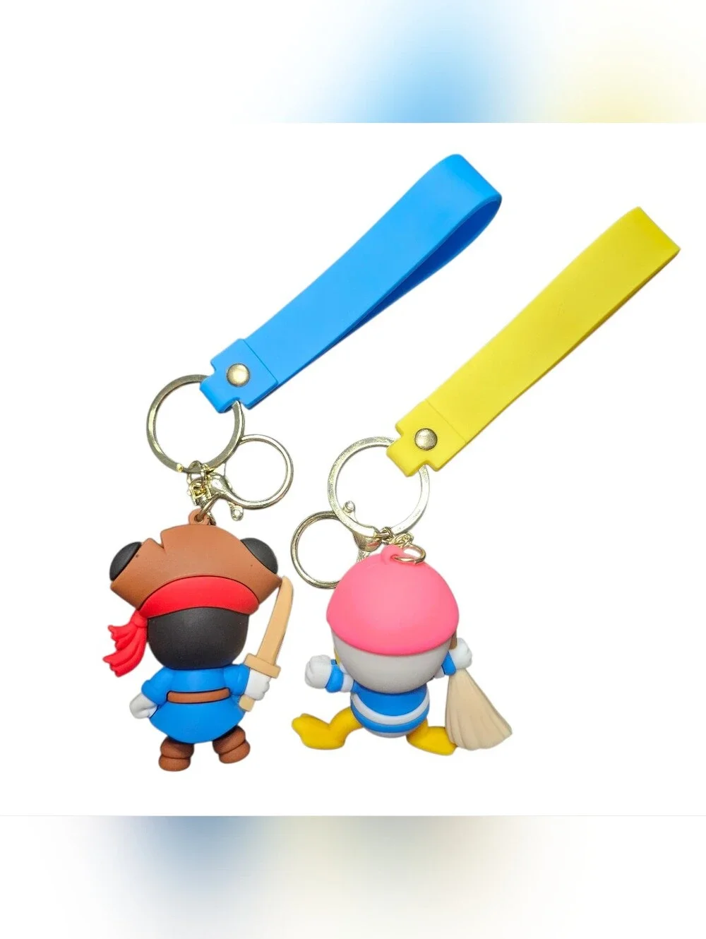 Disney (Pick 1)  Pirate Mickey Mouse Or Sailor Donald Duck Keychain - NWOT